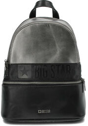Czarny Modny Plecak Damski Big Star