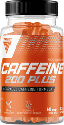 Kofeina Trec Nutrition Caffeine 200 Plus 60 kapsułek
