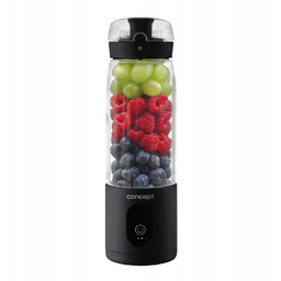 Blender personalny Smoothie FitMaker czarny 0,6L 315W akumulator