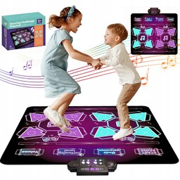 Mata Do Tańczenia Muzyczna Taneczna Interaktywna Tańca Zabaw