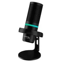 HyperX DuoCast Przewodowy Pojemnościowy Czarny Mikrofon