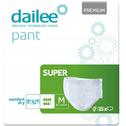 DAILEE Pant Premium Super Majtki chłonne M, 15szt.