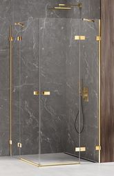 New Trendy Avexa Gold Shine kabina kwadratowa 120x110x200