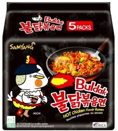 Ramyun o smaku ostrego kurczaka, ogniście ostry 5
