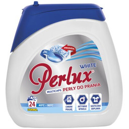PERLUX Kapsułki do prania White - 24 szt.