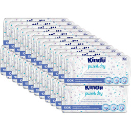 24 X Chusteczki Suche Kindii Pure & Dry