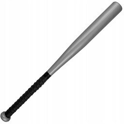 Kij baseballowy Dkm Kij baseballowy drew srebrny 25