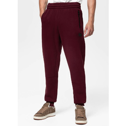 Spodnie sportowe PIT BULL HATTON bordowe-XXL