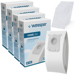 Worki Do Odkurzacza Wessper Homeline Electrolux/Philips S-Bag 16