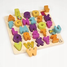 B.toys: AlphaB.tical drewniane puzzle Literki 1269