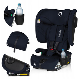 Fotelik samochodowy SKŁADANY 76-150cm ISOFIX 9-36kg SZEROKI Lionelo