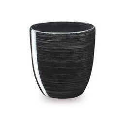 Donica ceramiczna Nova 5 J1432 29 cm czarny