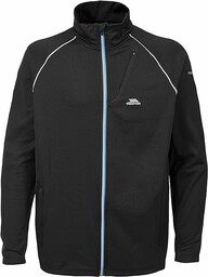 Trespass Clive, Black, XL, szybkoschnąca antybakteryjna aktywna kurtka