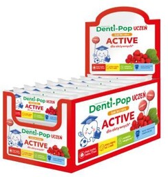 Denti-Pop Uczeń Active Lizak bez cukru o smaku