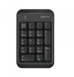 LogiLink Klawiatura numeryczna Bluetooth v5.1 czarna