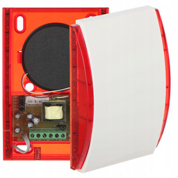 Sygnalizator wewnętrzny Satel SPW-220R optyczno-akustyczny syrena diody Led