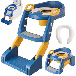 Składany Nocnik Z Drabinką Dla Dzieci Antypoślizgowy Trwały