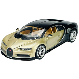 Welly Bugatti Chiron Złoty 1:24 Samochód Nowy Metalowy