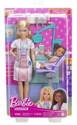 Lalka Barbie Kariera Dentystka JCR74