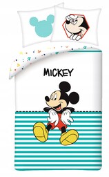 Pościel Bawełniana 140 X 200 Disney Mickey Mouse