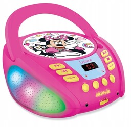 Minnie odtwarzacz boombox Bluetooth-CD Led