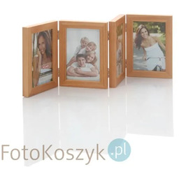 Ramka dębowa, drewniana (galeria na 4 zdjęcia 10x15