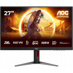 Monitor Gamingowy 27 cali Aoc 27G4HA Fhd Fast