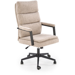 Fotel biurowy obrotowy adriano beżowy halmar