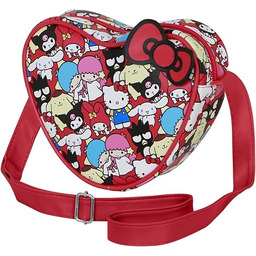 Sanrio Hello Kitty Friends-Casual serce torba na ramię,