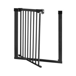 MoMi Paxi Plus Czarny Bramka bezpieczeństwa