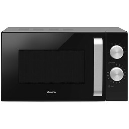 AMICA Kuchenka mikrofalowa AMGF20M1B 800W średnica 24.5 cm