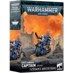 W40k: Space Marines - Captain on Bike (1