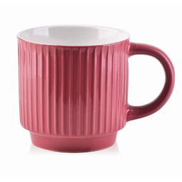 SALLY STRIPES PINK Kubek 360ml 9x13xh9cm
