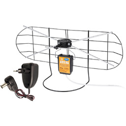 Antena CABLETECH kierunkowa pokojowa DVB-T siatkowa TAP-02 wewnętrzna