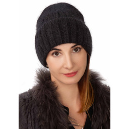Czapka zimowa damska czarna
