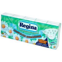 REGINA Chusteczki higieniczne rumiankowe, 10 opakowań