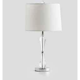 Lampa Stołowa Ze Szklaną Podstawą Crystaline