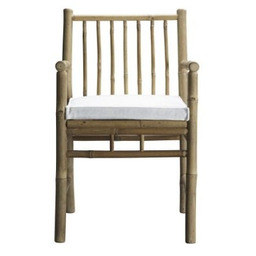 Tine K Home - Krzesło bambusowe z poduszką