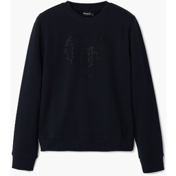 Bluza z kapturem logo strass