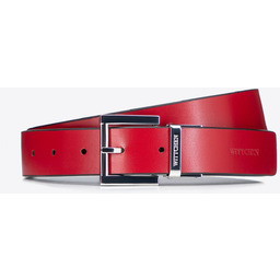 Zestaw damski: pasek i etui ze skóry naturalnej