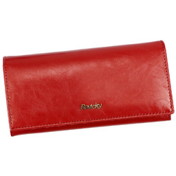 Skórzany damski portfel Rovicky 8805-BPRN RFID