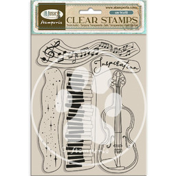 Stamperia WTK204 akrylowy stempel, przezroczysty, jeden rozmiar