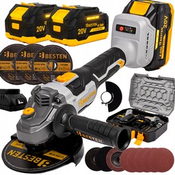 Szlifierka Kątowa Akumulatorowa Bezszczotkowa Kątówka Diax 2XAku 4Ah