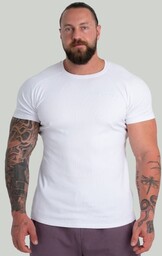 STRIX T-Shirt Ribbed White
