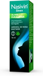 Nasivin Sinex Aloes i Eukaliptus 500 mcg/ml aerozol
