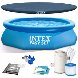 Basen Ogrodowy Pompa Pokrywa 305x76 Intex 4w1