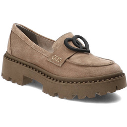 Armodo Brązowe Półbuty Eleganckie Buty Damskie