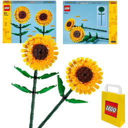 LEGO ICONS 40524 Słoneczniki Kwiaty Kwiatki Bukiet +
