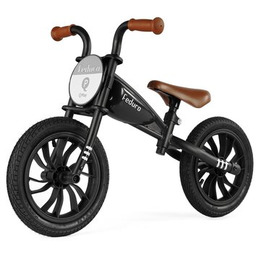 QPLAY Rowerek biegowy Feduro Czarny Mini pompka 35%