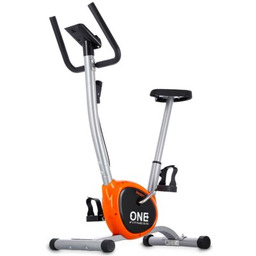 ONE FITNESS Rower mechaniczny RW3011 Srebrno-pomarańczowy